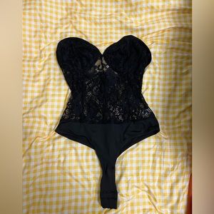 Lace See-Through Bodysuit🖤